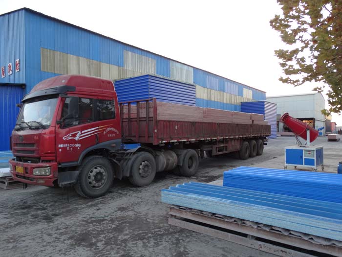 太原客戶訂購我公司菱鎂瓦